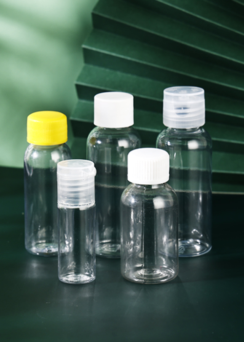 Botol atas flip-top PET 30ml