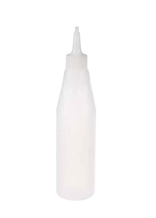 botol pewarna rambut botol mulut yang tajam