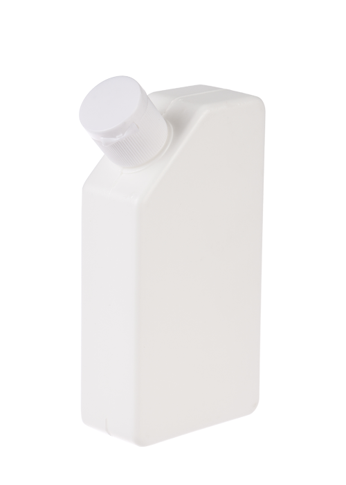 Botol rata mulut serong PE 100ml