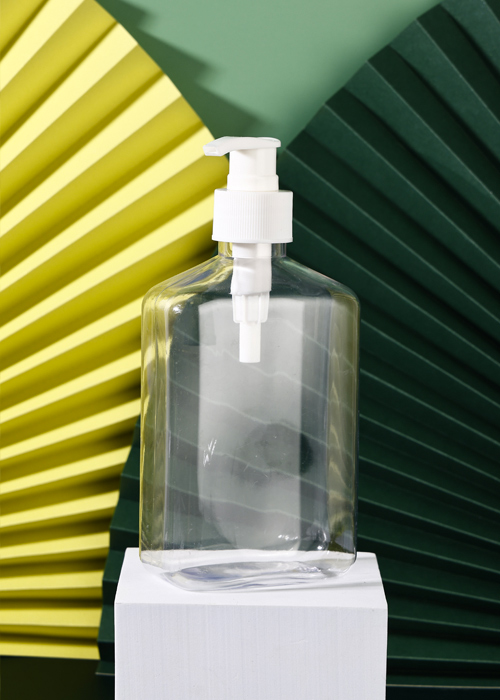 400ml PET Clear Lotion Pam Botol Rata