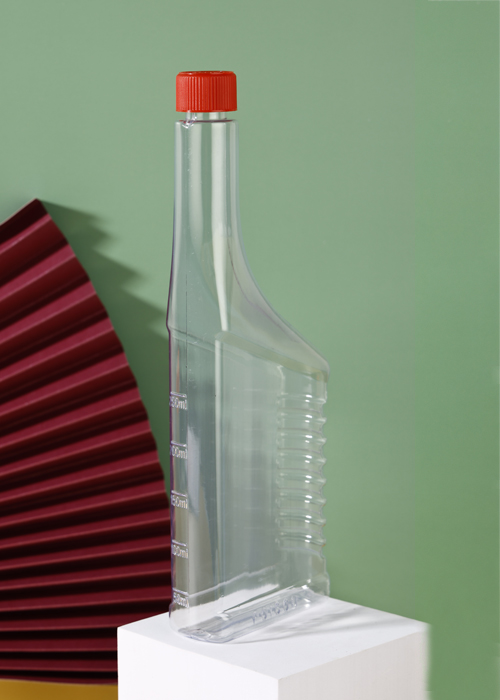400ml botol minyak rata PVC botol minyak pelincir