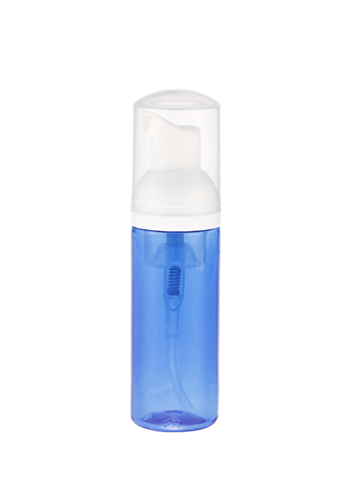 Botol pam buih PET 60-120ml biru telus botol pembasmi kuman alkohol alkohol
