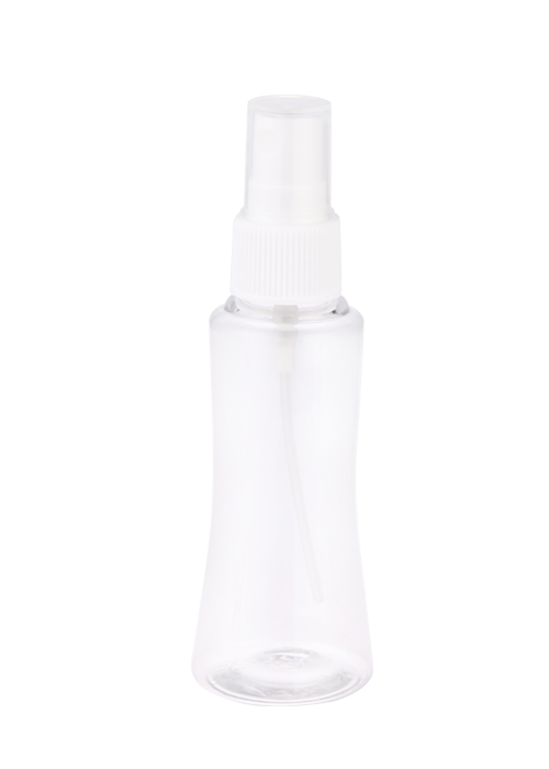 60ml PET botol semburan pinggang kecil yang jelas