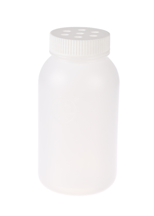 200-500ml PE memberi makan dan membiak botol biologi haiwan dengan lubang
