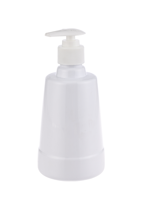400ml pembasmian kuman PET berbentuk kon dan pensterilan botol sanitizer tangan botol pam tekanan losyen gel