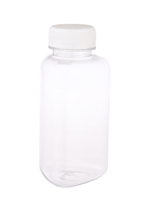 Botol segi tiga telus PET 300ml