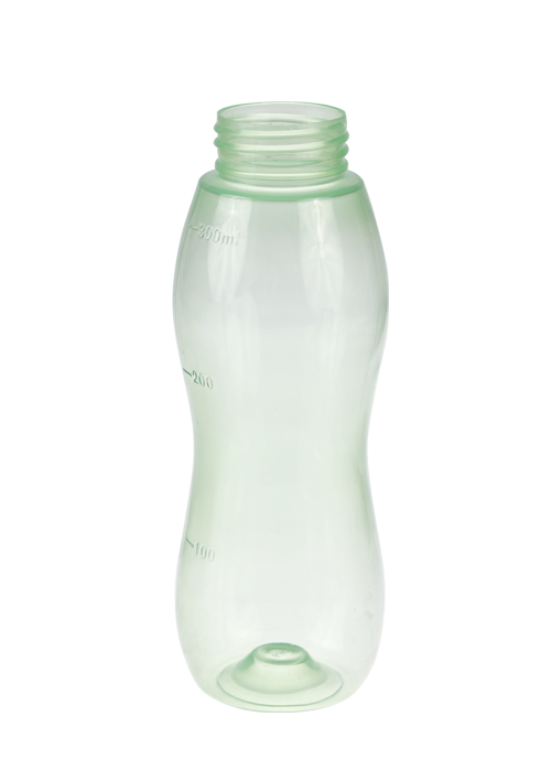 Suntikan PP telus hijau 300ml meniup botol air pembersih hidung masin